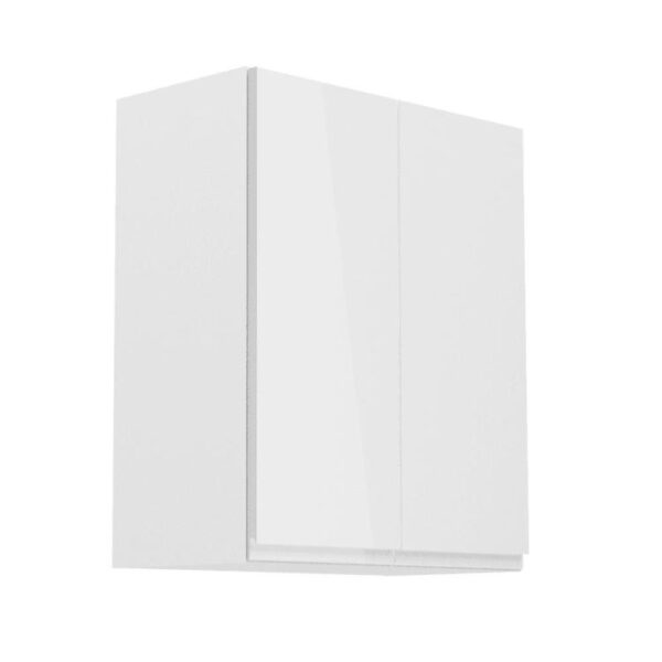 Aspe G60 valge ülemine köögikapp kahe ukse ja riiuliga 60cm