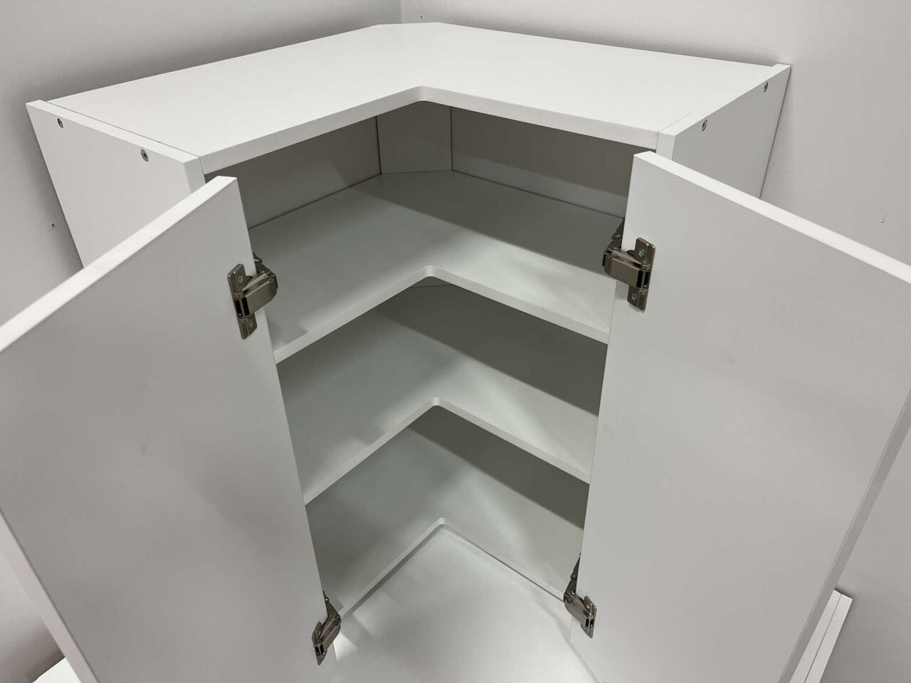 ITA WNPP 60/60/72 valge ülemine nurgakapp 60cm